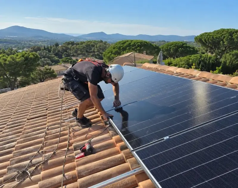 Installateur panneaux solaires Challonges — pose photovoltaïque sur toiture